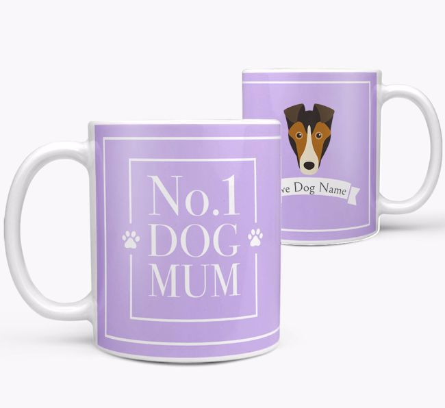 Personalised 'No.1 Mum' Mug from your {breedFullName}